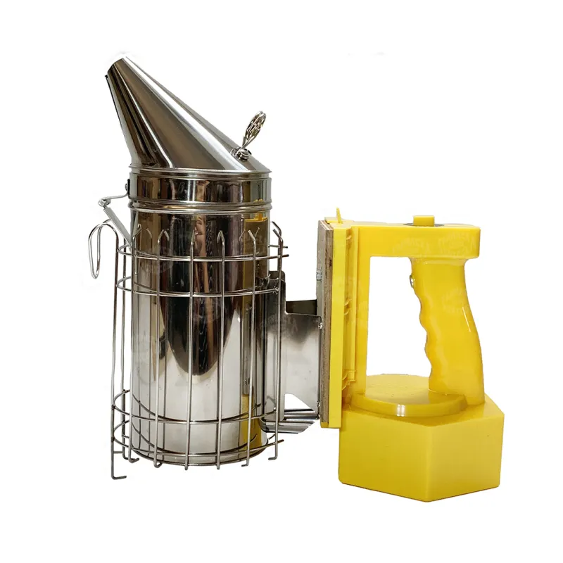 Affumicatore elettrico professionale per apicoltura a flusso variabile e regolabile