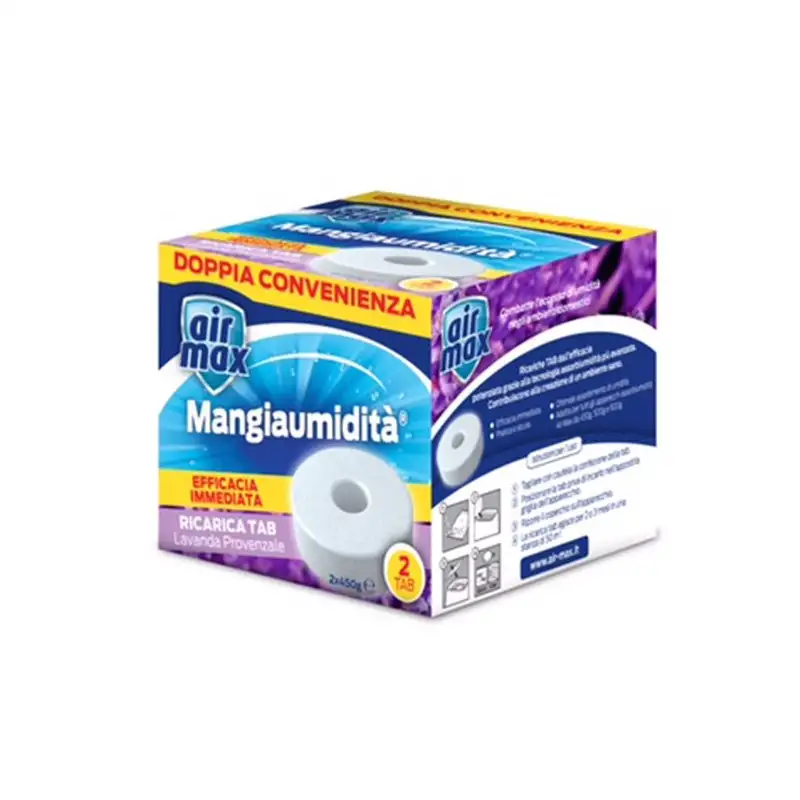 Airmax ricarica tab.2x450gr lavanda