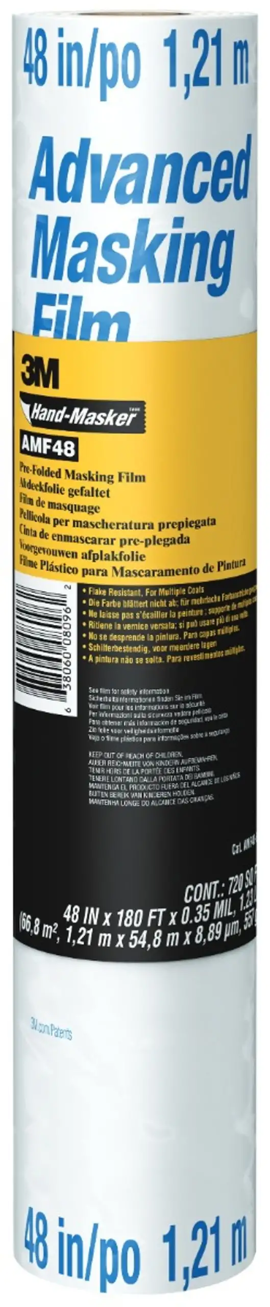 3M AMF48 Pellicola Di Mascheratura 1,21 x 54,8 Metri
