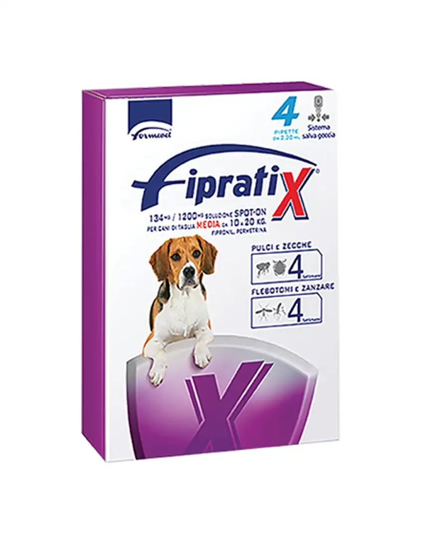 ANTIPARASSITARIO FIPRATIX CANE FORMEVET KG 10/20 CFPIPETTE 4