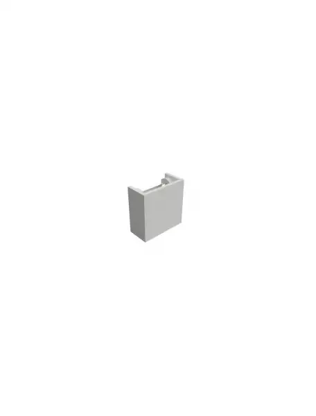 applique da parete in gesso a cubo doppia emissione g9 verniciabile csfc16