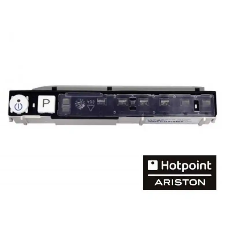 ARISTON HOTPOINT SCHEDA LED COMANDI AVVIO PULSANTI LAVASTOVIGLIE INDESIT
