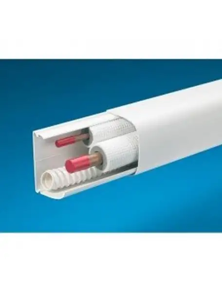 arnocanali canala per condizionamento klima u 90x65 bianco puro ARNOCANALI NKU6590.3