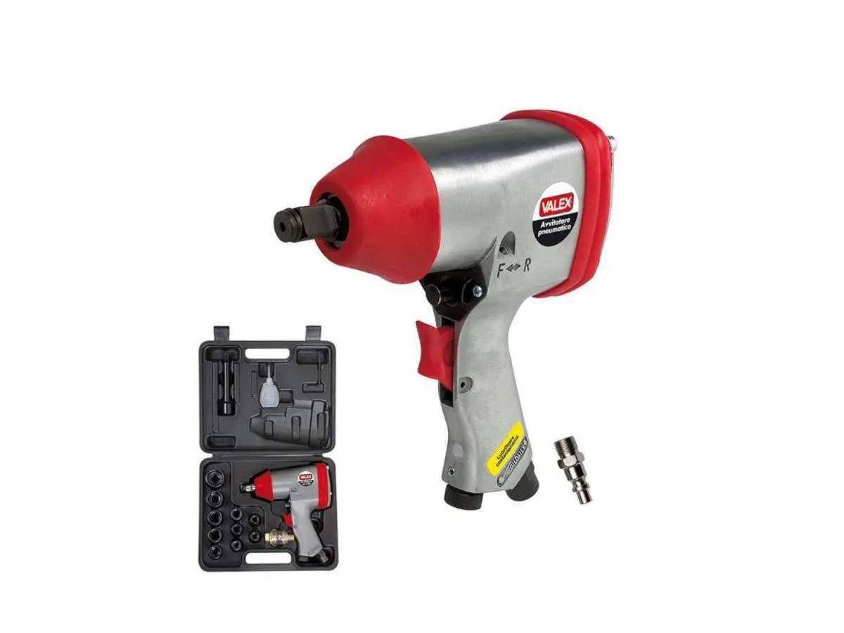 Valex Avvitatore pneumatico ad impulsi da 1/2" con bussole - Valex