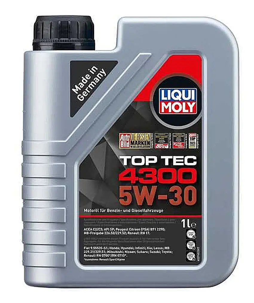Liqui Moly Olio motore Top Tec 4300 5W30 1 litro