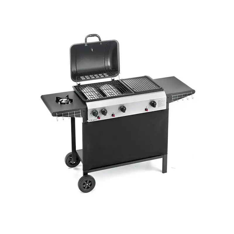 Barbecue a gas 4 fuochi 68x34x96h