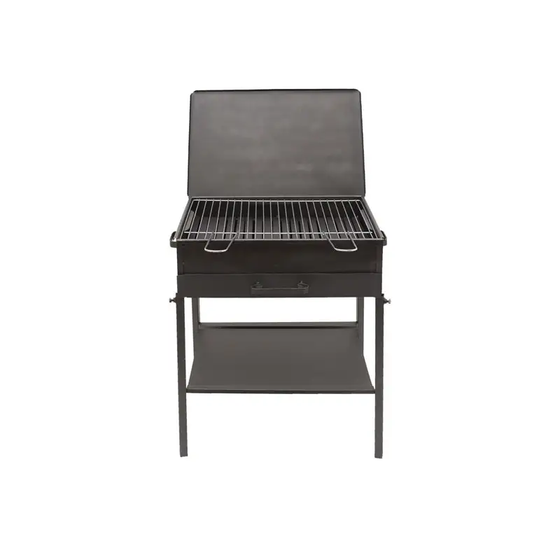 Barbecue edera con coperchio cm. 30x35x58h con graticola