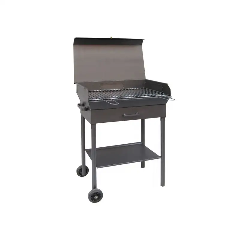Barbecue oleandro con ruote 40x70x90h con graticola