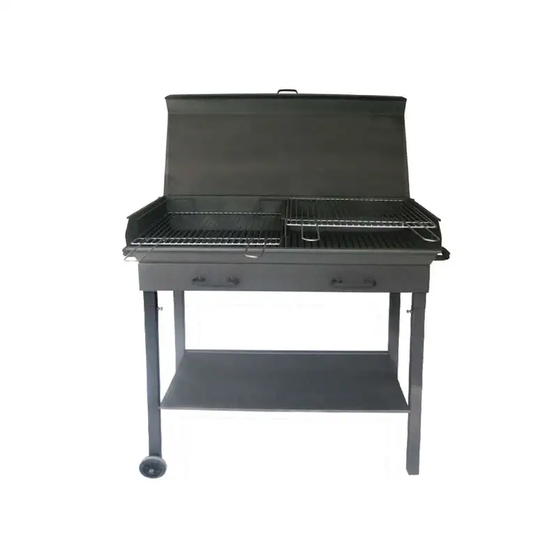 Barbecue oleandro con ruote 50x100x110h con graticola