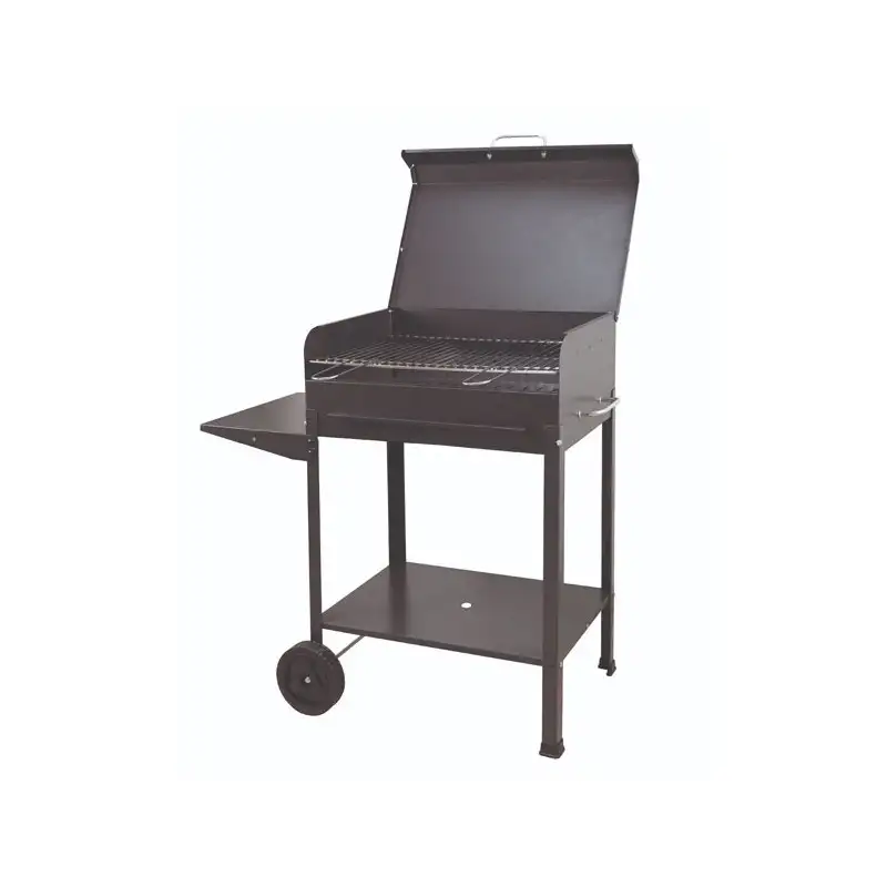 Barbecue vanessa con coperchio cm.50x40x90h