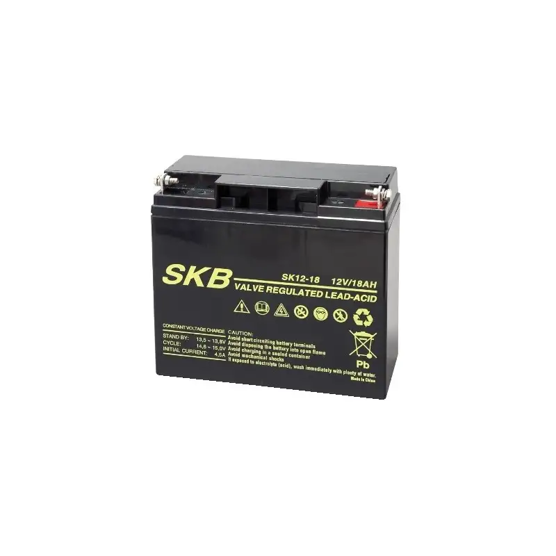 Batteria al piombo 12V 18AH ricaricabile