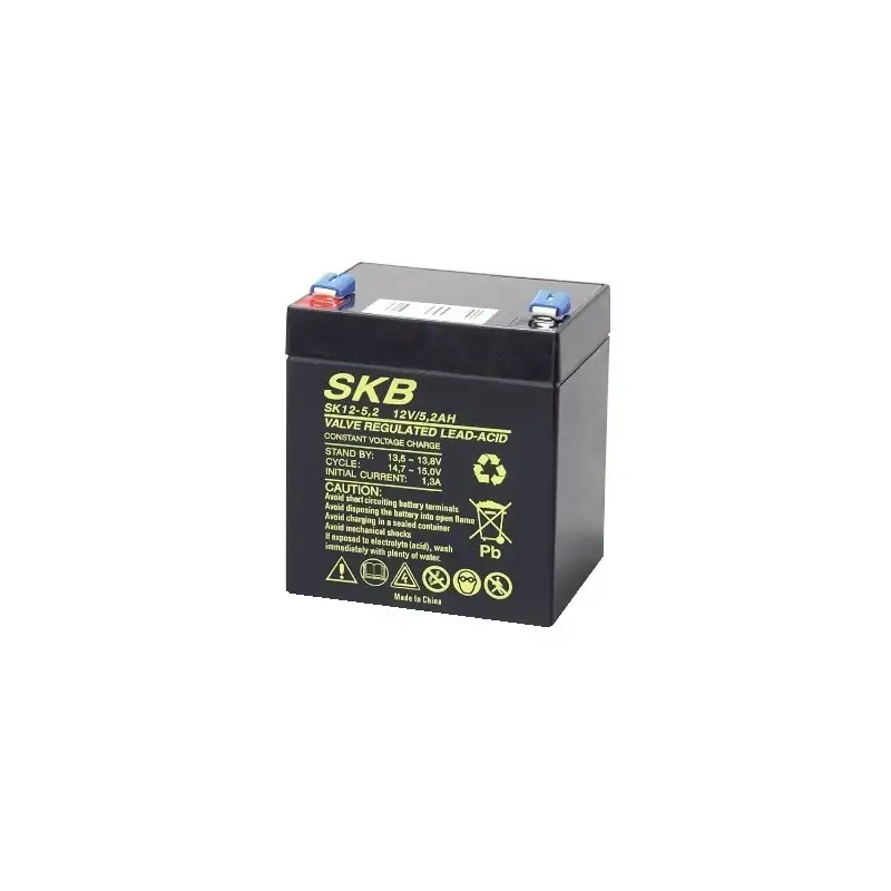 Batteria al piombo 12V 5,2AH ricaricabile