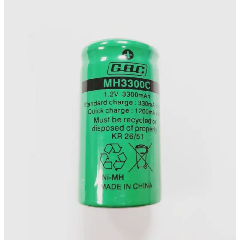 Batteria ricaricabile 1/2 Torcia (C) NI-MH 3000 mAh