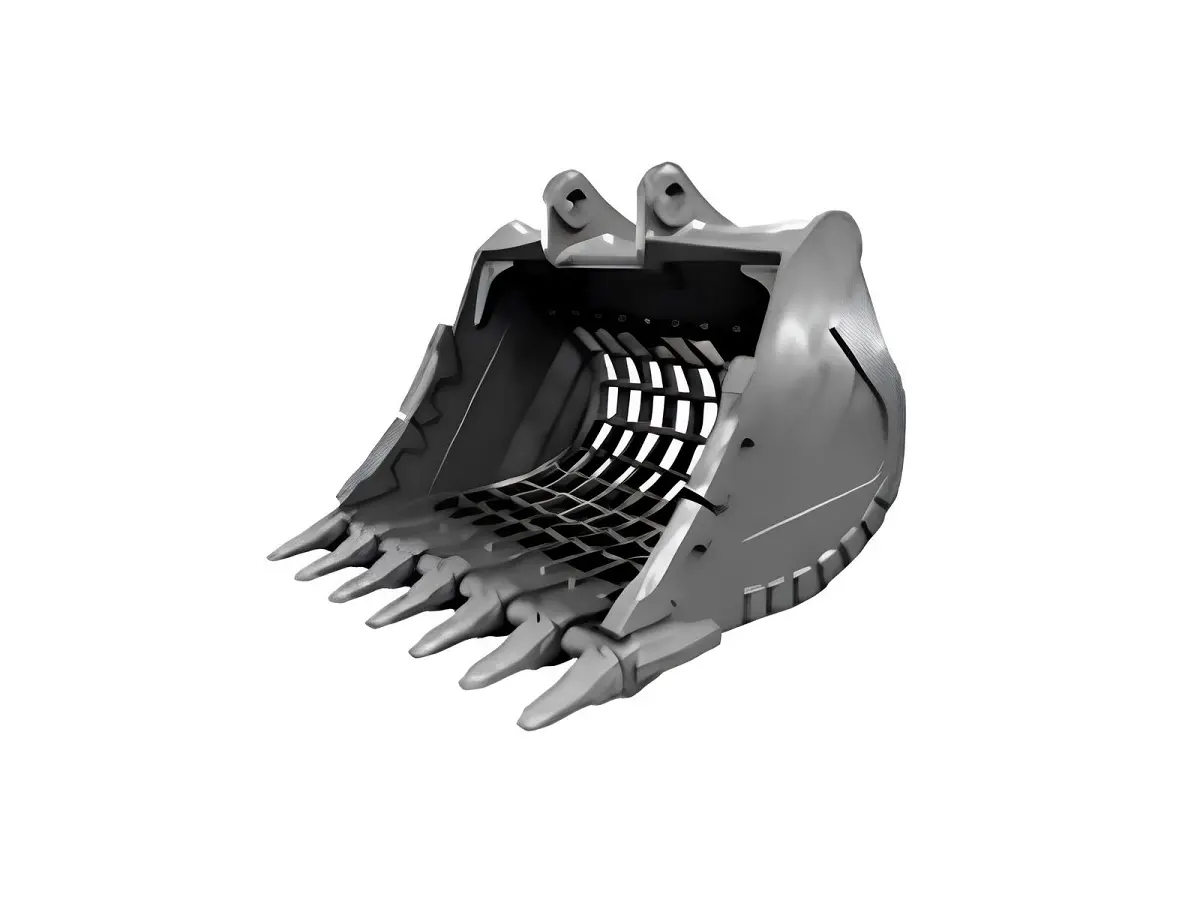 Wortex Benna 20 cm per Mini Escavatore RAPTOR
