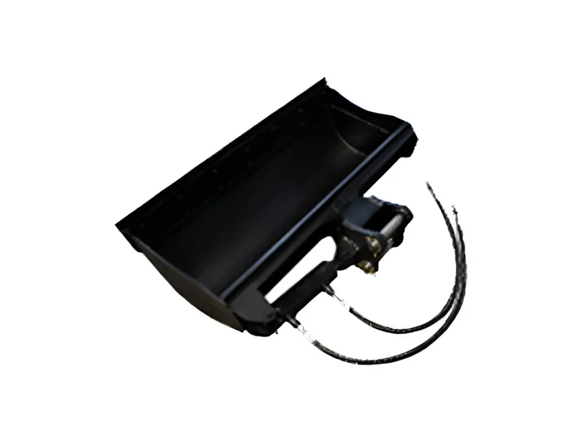 Wortex Benna inclinabile da 80 cm per Mini Escavatore RAPTOR