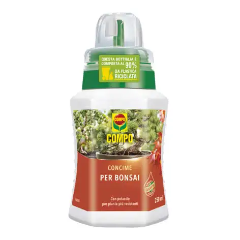 Concime liquido per bonsai fertilizzante rinverdente, evita la caduta delle foglie 250 ml