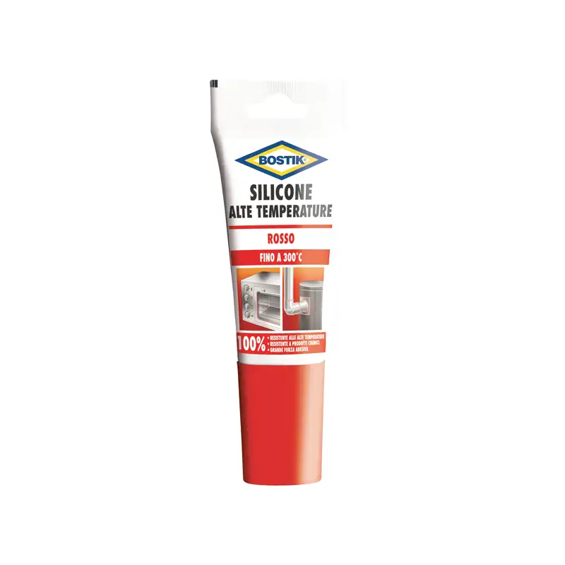 Bostik alta temp.ross.ml60 tubetto