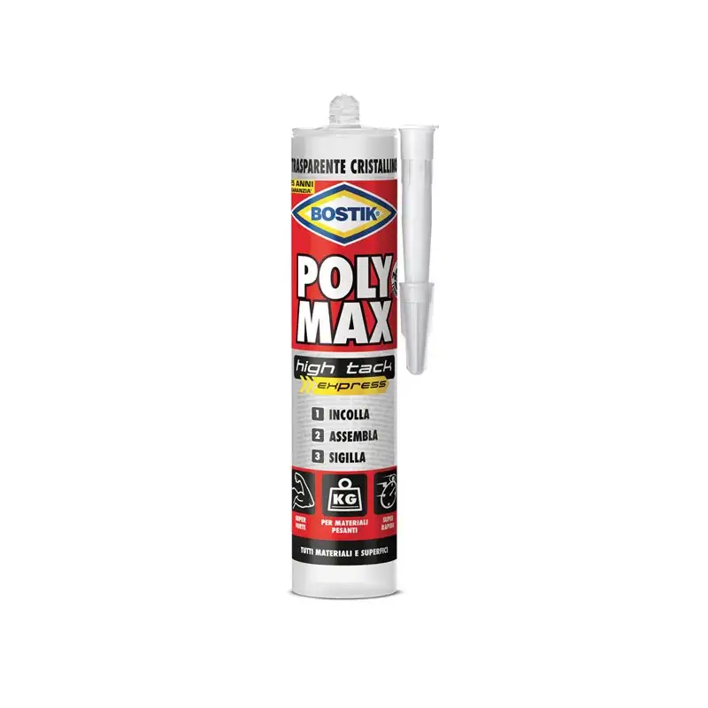 Bostik polymax high tack trasparente 300gr(12797)
