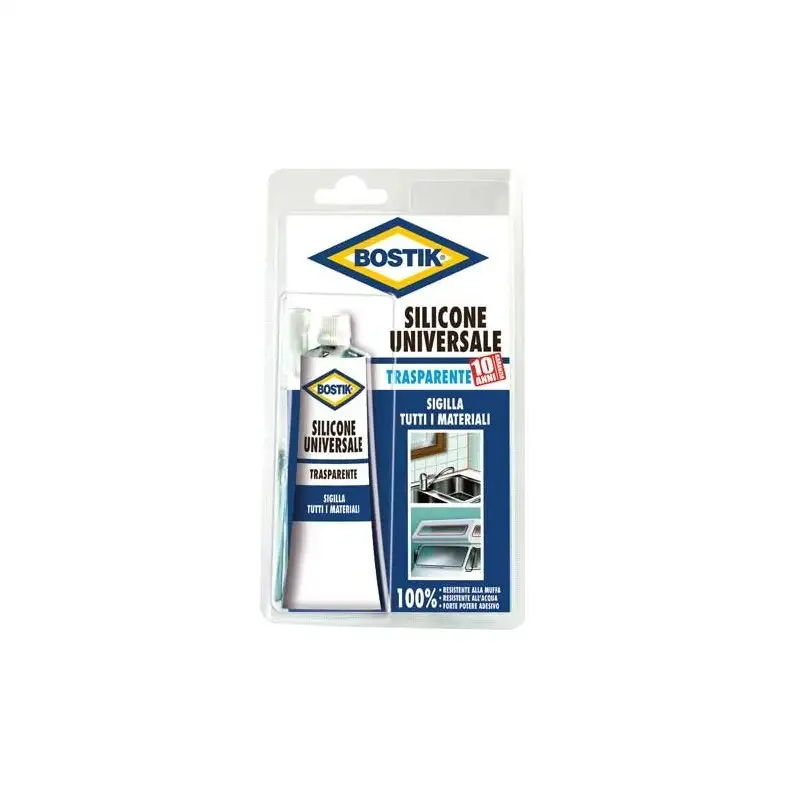 Bostik univ.silicone ml.60 traspar.