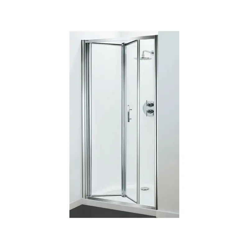 Box doccia in vetro a portafoglio trasparente-clear cm 68