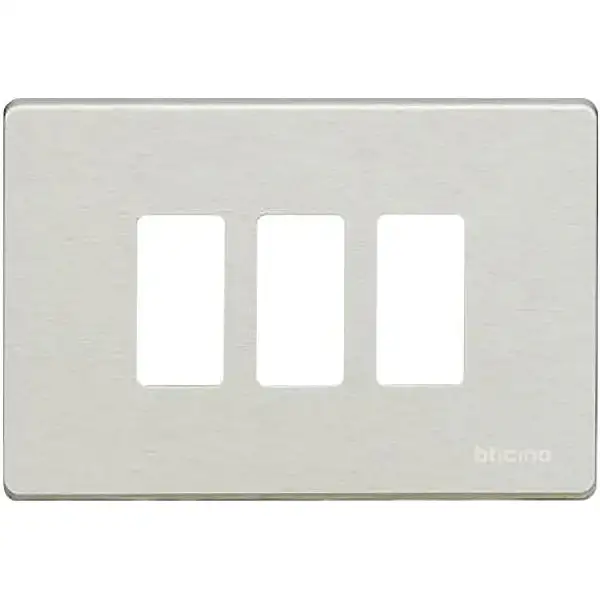 Fp Magic Placca 3 Posti Oxidal Bticino - Accessorio per Serie Civile