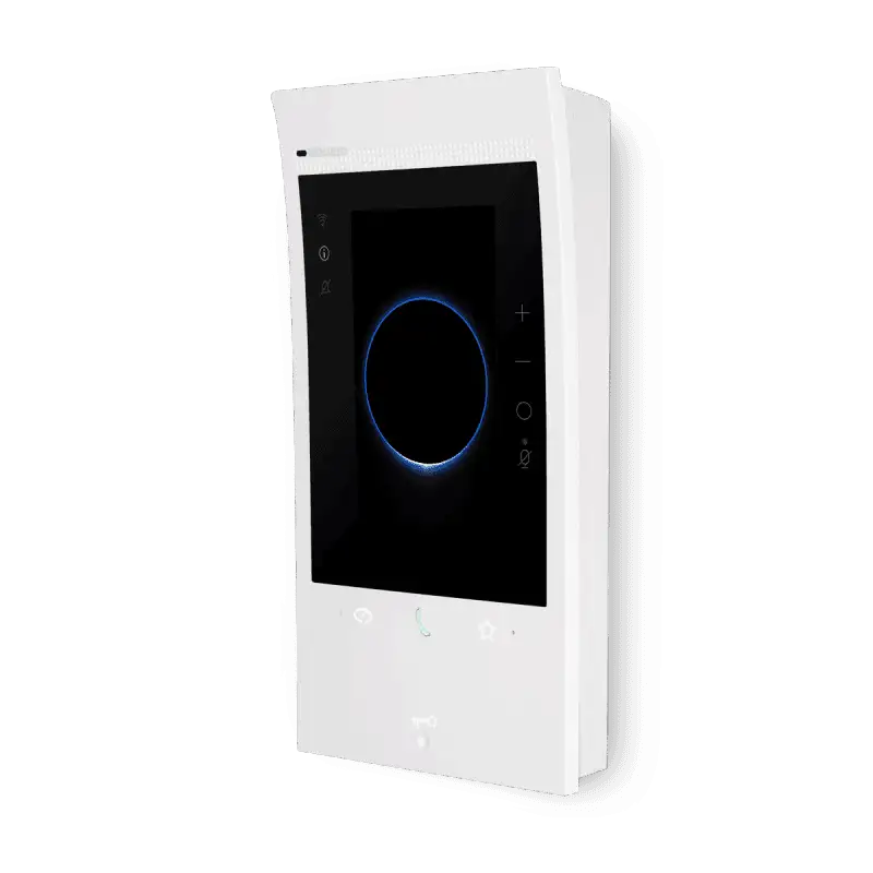 BTICINO 344842 - Videocitofono connesso 2 fili / Wi-fi Classe 300EOS bianco con assistente vocale Alexa integrato