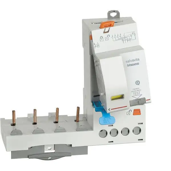 BTICINO G43AC32 - Modulo differenziale SALVAVITA 4P - tipo AC - In= 32A - 0.3A