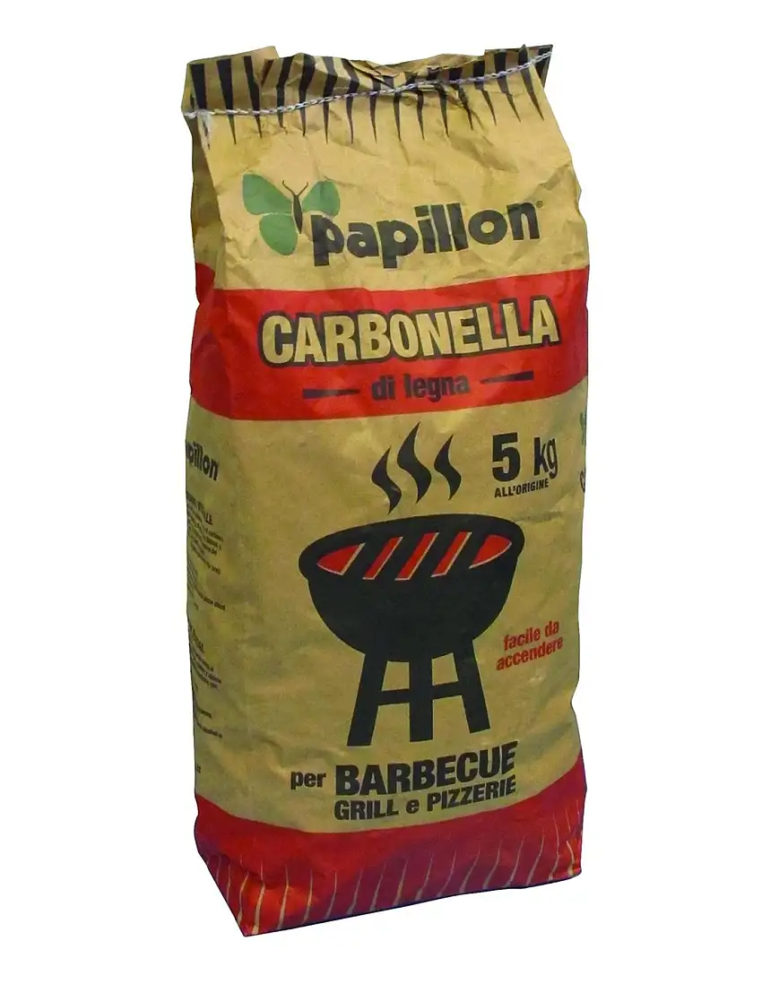 CARBONE LEGNA IN SACCHETTI KG. 5