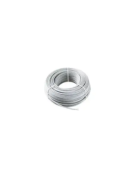 cavo bipolare similgomma bianco h03vvh 2 x 0,75 gommato 100 metri FF5H03VVH2075B