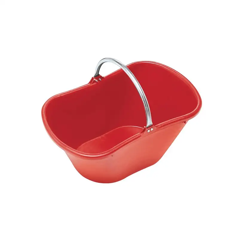 Cesta ovale 25 lt.man.ferro fisso