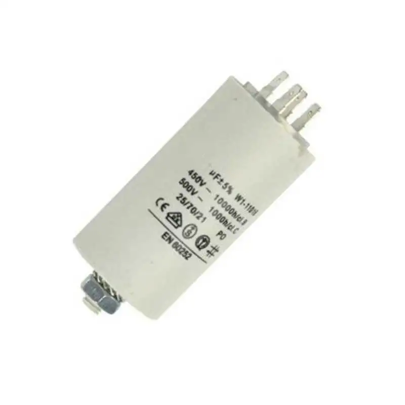 Condensatore lavatrice motore acqua e climatizzatore spunto da 16 mf