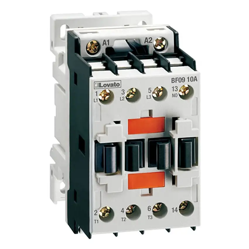 Contattore tripolare 25A 3P+NO AC3 24VCA Lovato