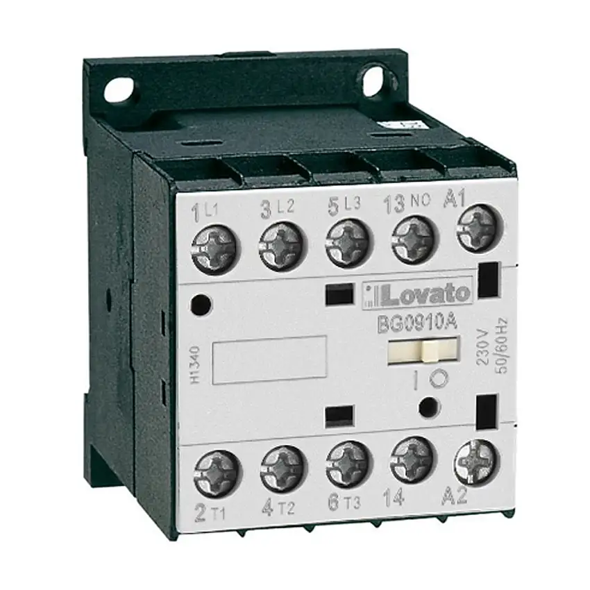 Contattore tripolare 5,5KW N0 24/50-60 Lovato