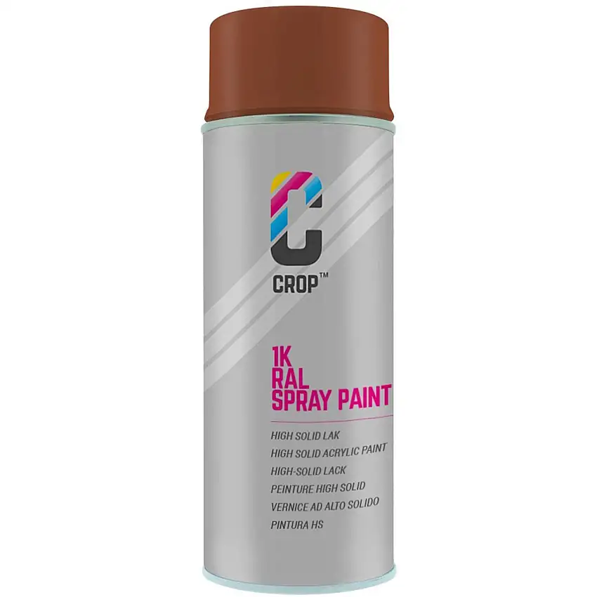CROP Bomboletta Spray Marrone Rame Opaco RAL 8004 - 400ml
