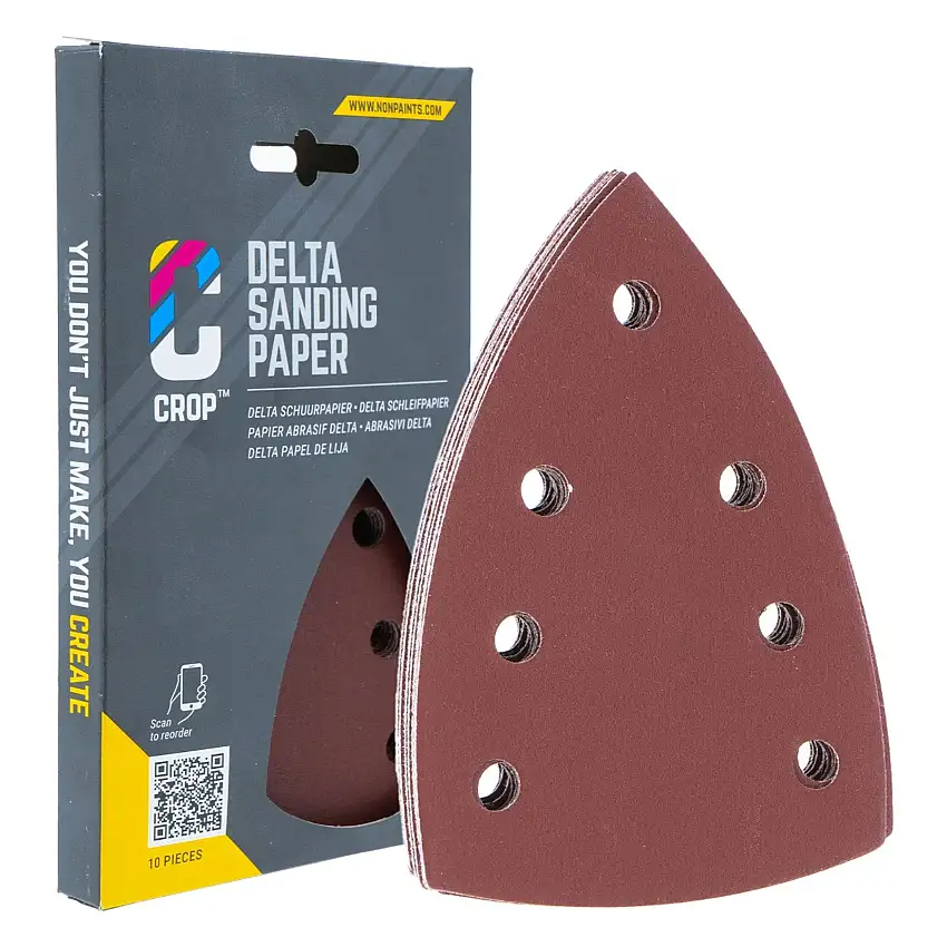 CROP Abrasivo Delta 100x145mm P120 - 10pz