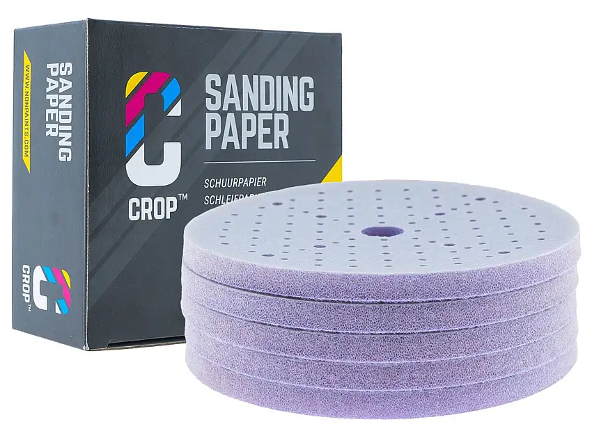 CROP Finesse Disco Abrasivo Spugnoso Ø 150mm - 5pz