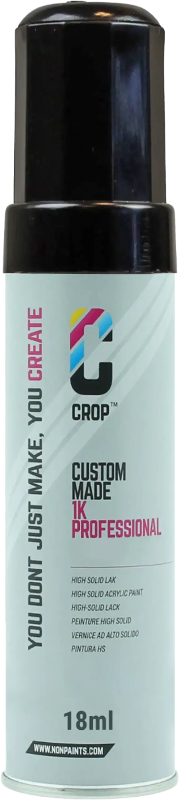 CROP Mercedes Benz Brilliant Silver Metallic 744 Vernice per auto Ritocco 18ml