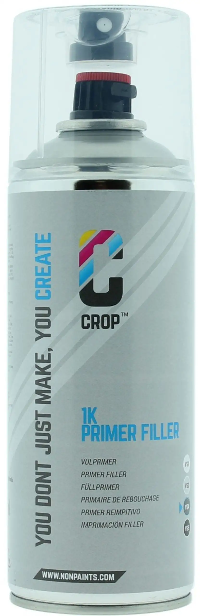 CROP Fondo Spray VS4 Grigio Scuro