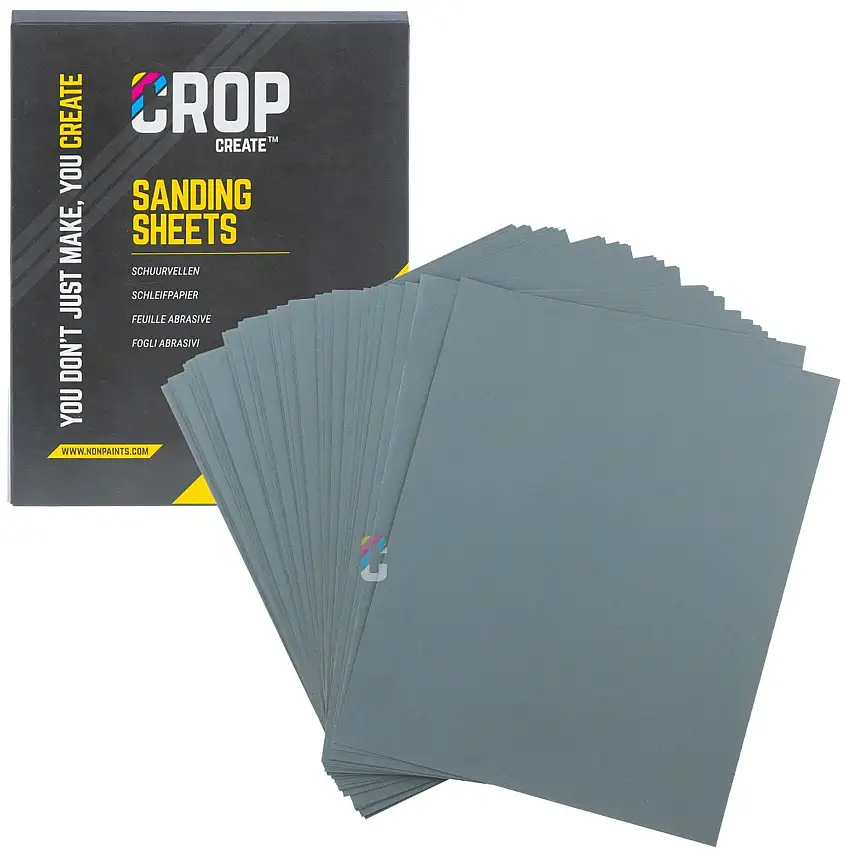 CROP Fogli Abrasivi Waterproof - 230x280mm P150 - 50pz