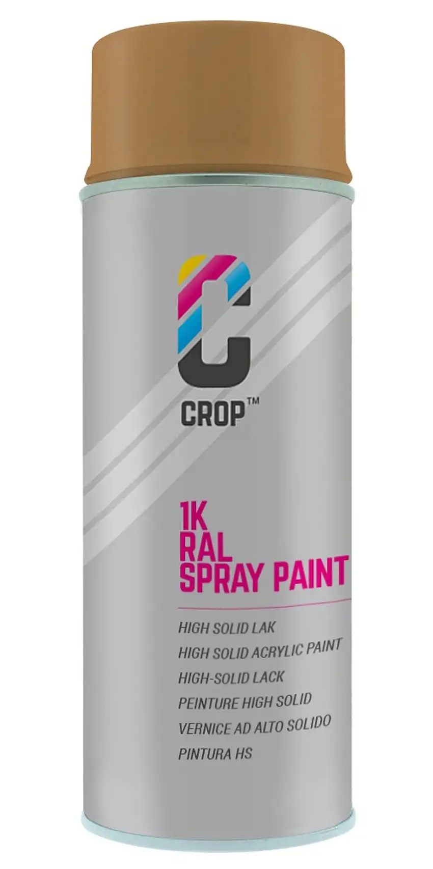 CROP Bomboletta Spray Beige Marrone Lucido RAL 1011 - 400ml
