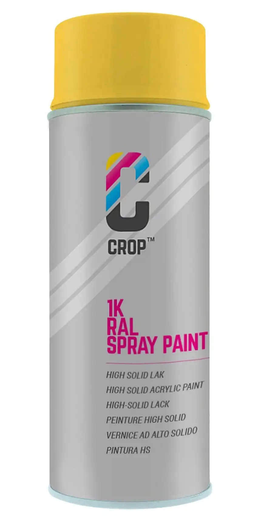 CROP Bomboletta Spray Giallo Navone Lucido RAL 1021 - 400ml