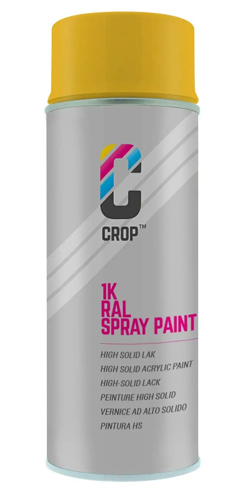 CROP Bomboletta Spray Giallo Ginestra Lucido RAL 1032 - 400ml