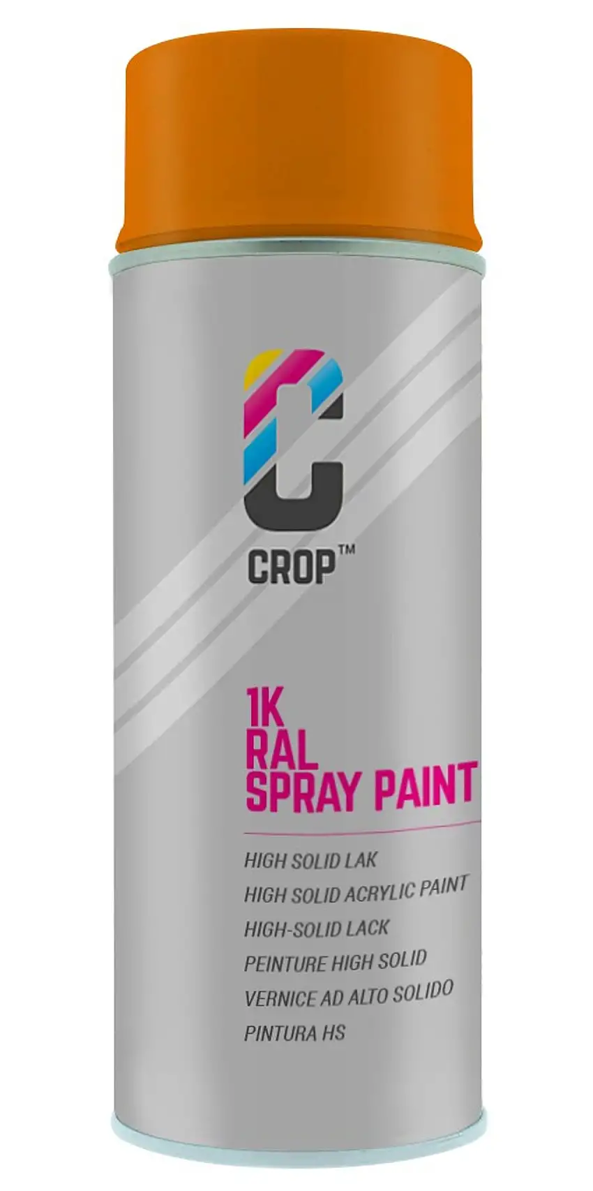 CROP Bomboletta Spray Arancio Giallastro Lucido RAL 2000 - 400ml