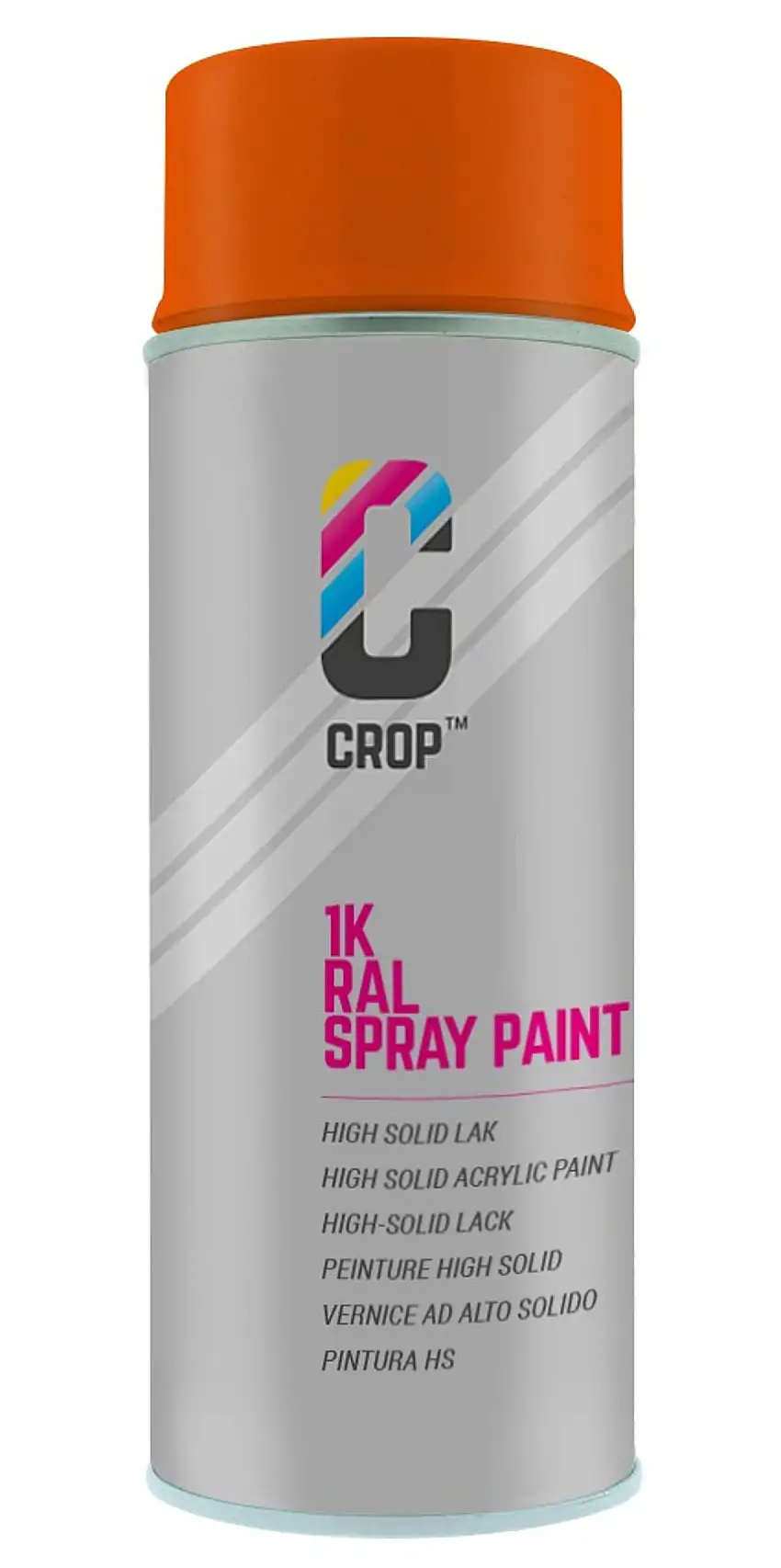 CROP Bomboletta Spray Arancio Puro Lucido RAL 2004 - 400ml
