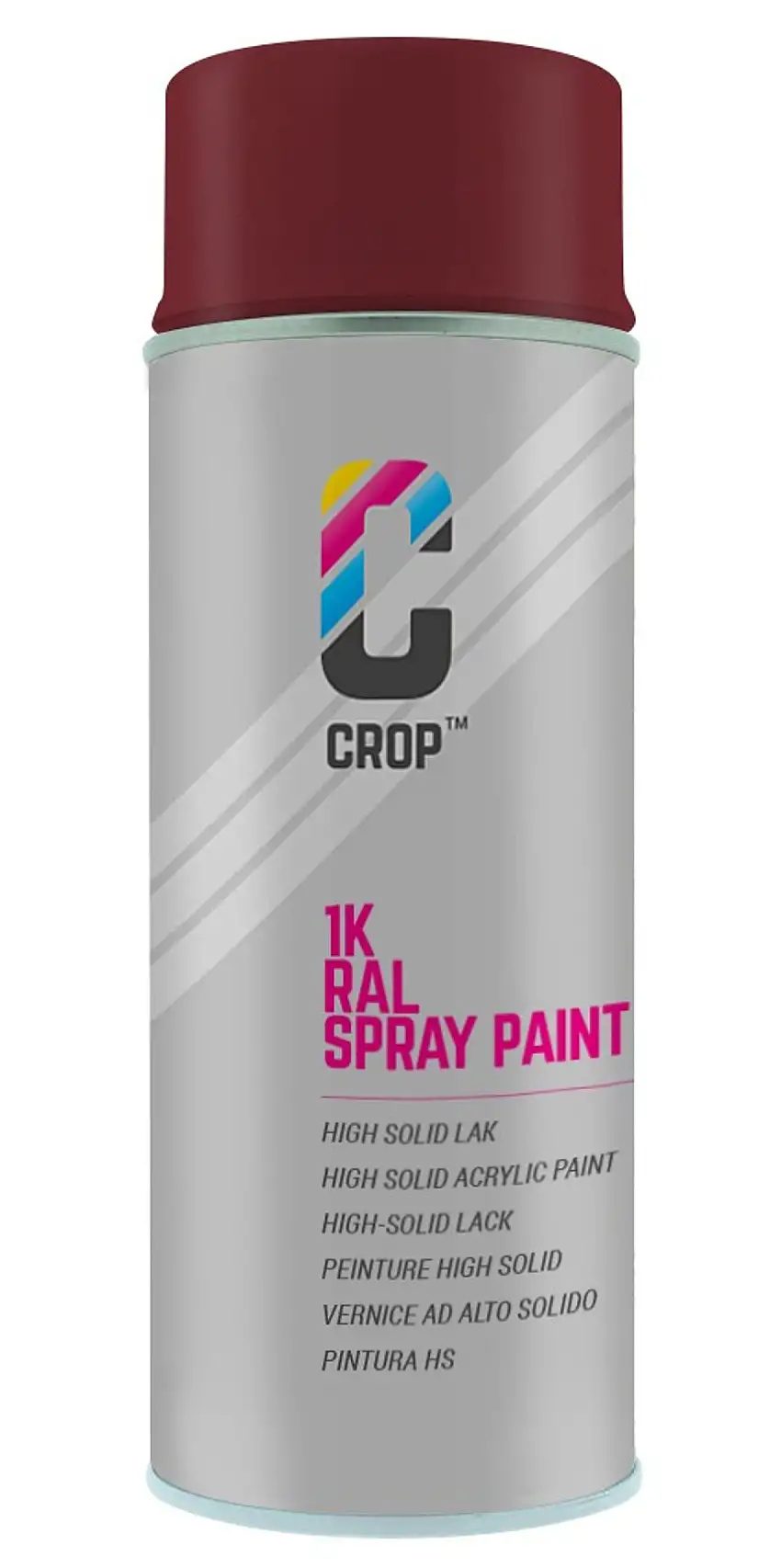 CROP Bomboletta Spray Rosso Porpora Lucido RAL 3004 - 400ml