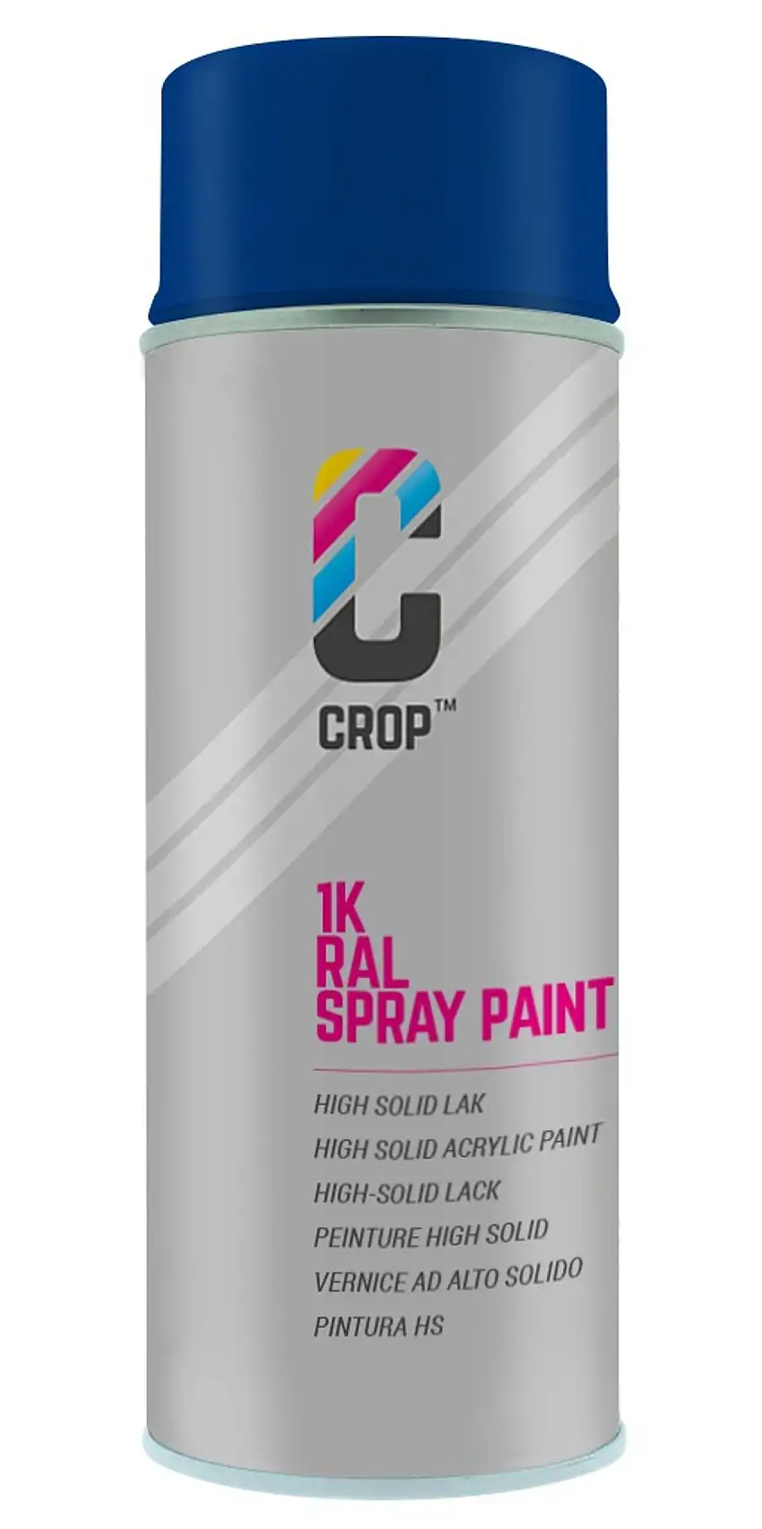 CROP Bomboletta Spray Blu Oltremare Lucido RAL 5002 - 400ml