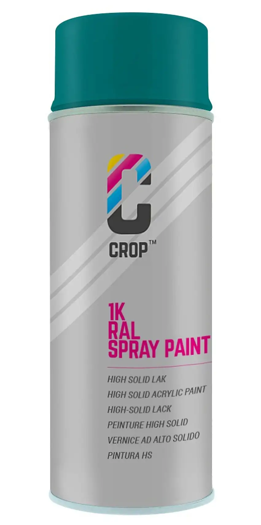 CROP Bomboletta Spray Blu Acqua Lucido RAL 5021 - 400ml