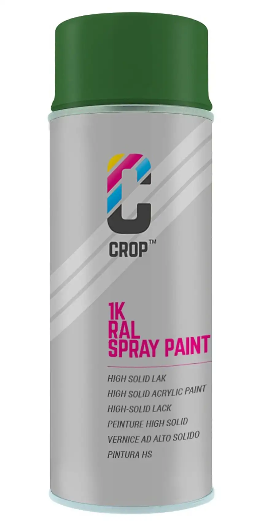 CROP Bomboletta Spray Verde Smeraldo Lucido RAL 6001 - 400ml
