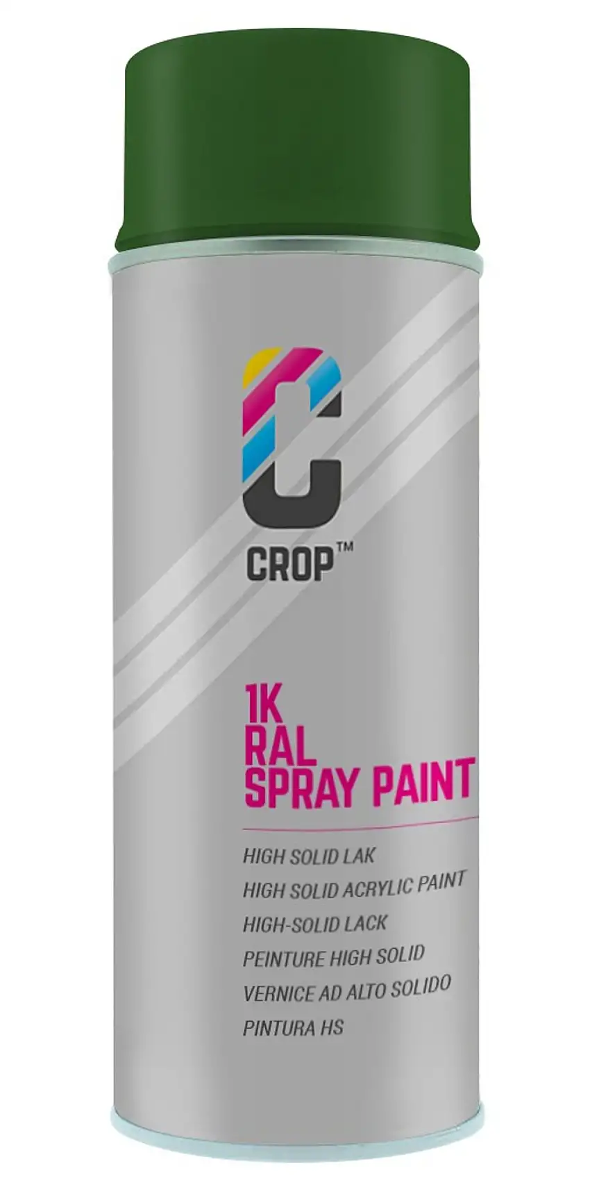 CROP Bomboletta Spray Verde Foglia Lucido RAL 6002 - 400ml