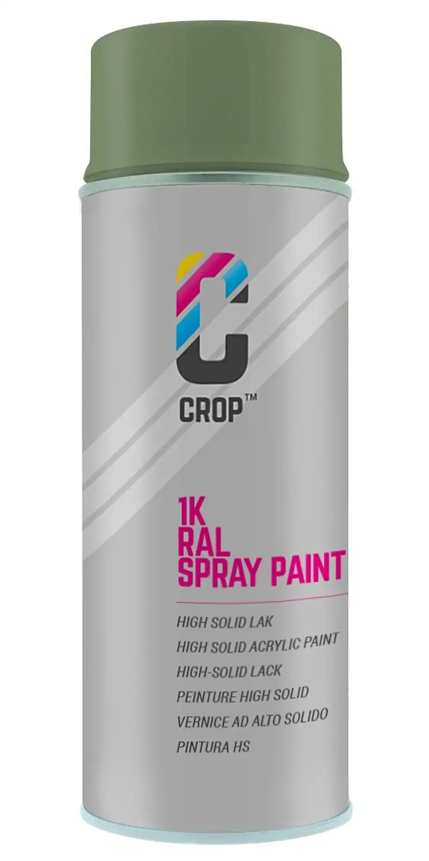 CROP Bomboletta Spray Verde Reseda Lucido RAL 6011 - 400ml